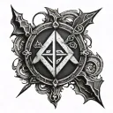Bind Rune tattoo design idea