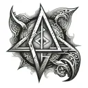 Bind Rune tattoo design idea
