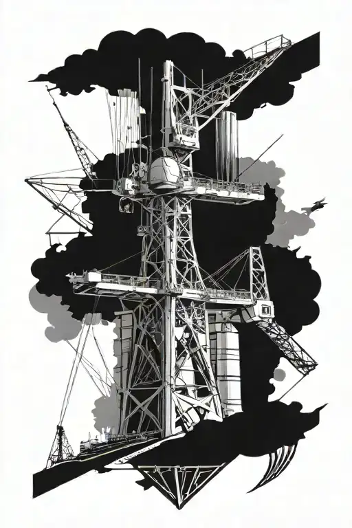 civil engineering tattoo design idea