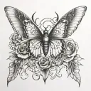 Submissive tattoo design idea