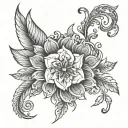 Submissive tattoo design idea