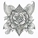 Submissive tattoo design idea