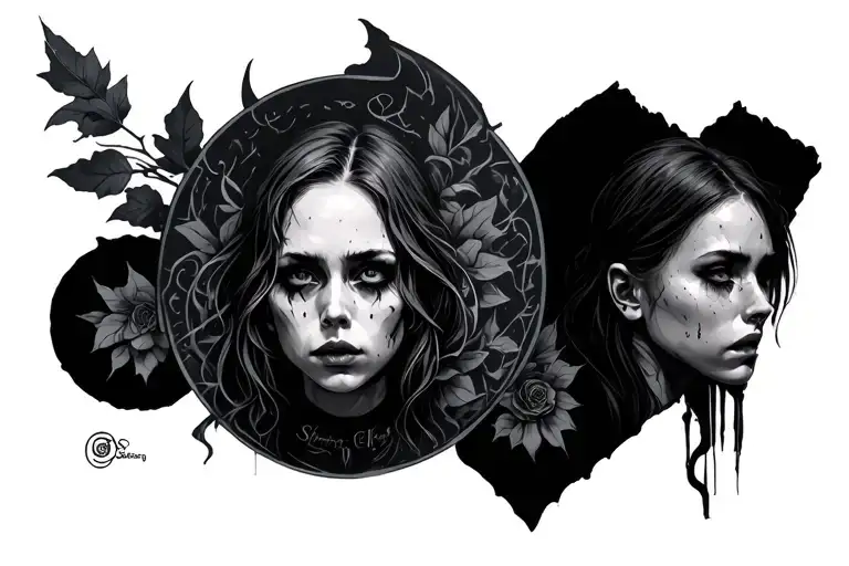 silent hill  tattoo design idea