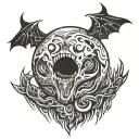 depression, alone, scarification, anxious, dark thoughts, rape  tattoo design idea