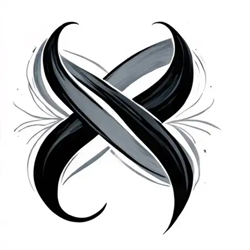 symbol infinity tattoo design idea