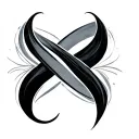 symbol infinity tattoo design idea