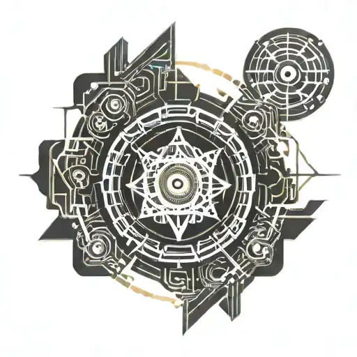 shiva third eye symbol integrated tattoo design idea