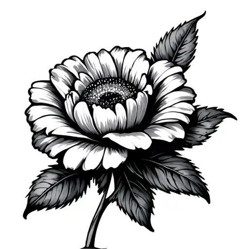 flower and a bandaid tattoo design idea