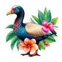 Dodo Mauritius tattoo design idea