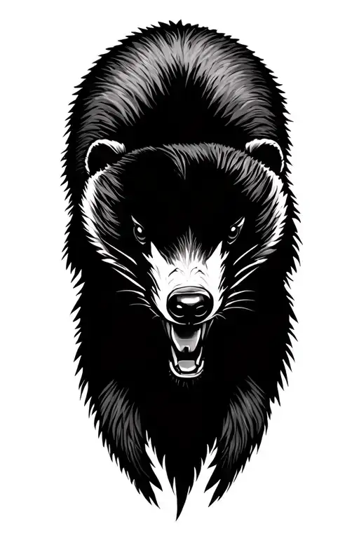 Second son, Roman. Honey badger. Violent but very loving. Roman legion symbol  tattoo design idea