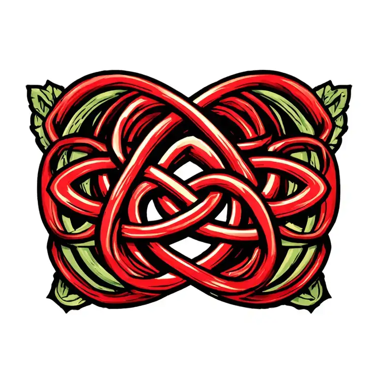 Celtic Trinity Knot tattoo design idea