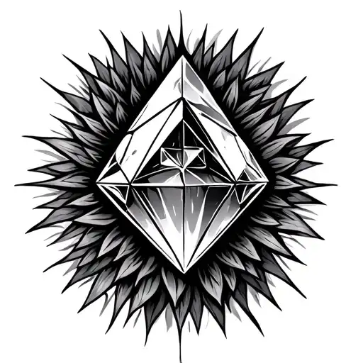 Plumbob tattoo design idea