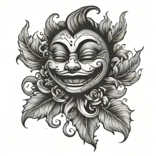 Emoji Like tattoo design idea