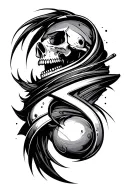 Filler Space tattoo design idea