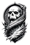 Filler Space tattoo design idea