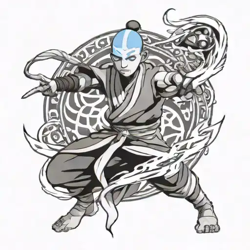 avatar the last airbender tattoo design idea