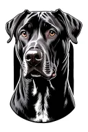 Rhodesian Ridgeback tattoo design idea