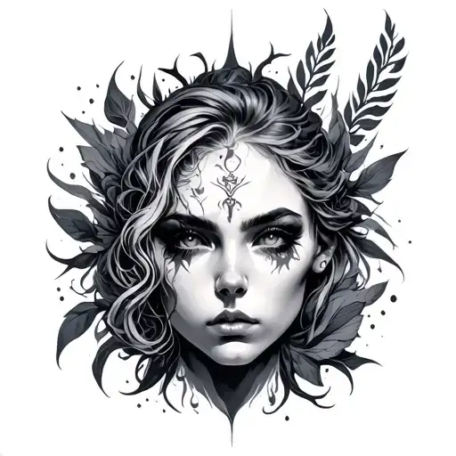 Karma tattoo design idea