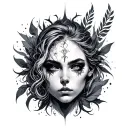 Karma tattoo design idea