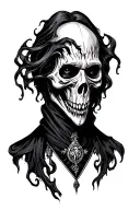 Death Eater Harry potter tattoo design idea