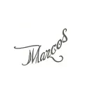 The name "Marcos" in cursive font tattoo design idea