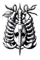 cancer horoscope, southern cross, Australia tattoo design idea