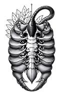 cancer horoscope, southern cross, Australia tattoo design idea