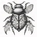 wander bug tattoo design idea
