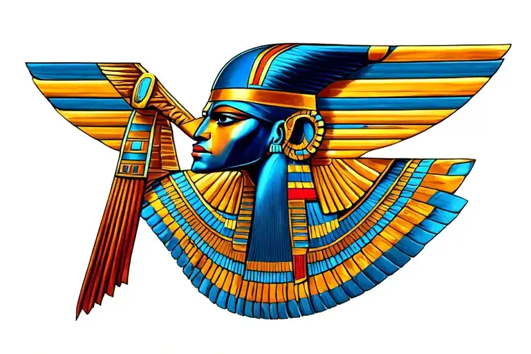 Thoth Egyptian God tattoo design idea