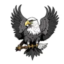 Eagle Scout tattoo design idea
