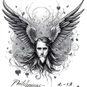 Philippians 4:13 tattoo design idea