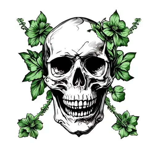 1998 with Irish skulls tattoo design idea