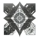 destiny 2 ghost tattoo design idea