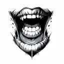 bite mark tattoo tattoo design idea