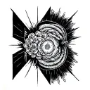 downtown Albuquerque New Mexico stomach tattoo tattoo design idea