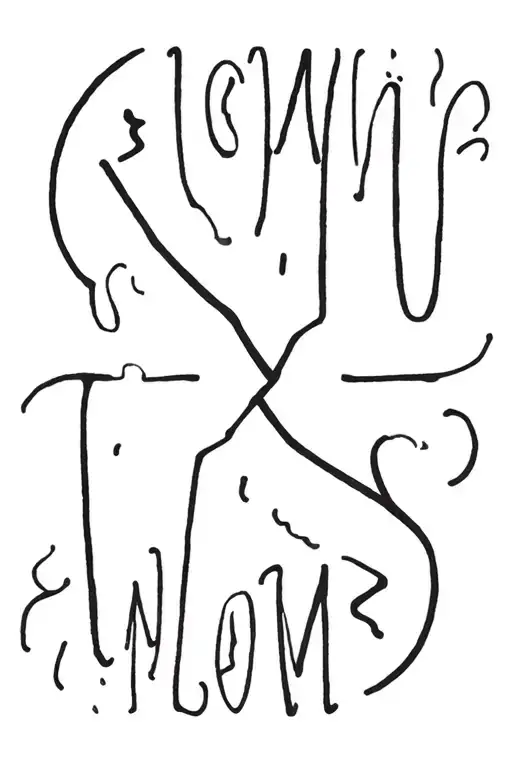 Lettering secondary adrenal insufficiency tattoo design idea