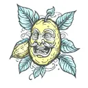potato tattoo design idea