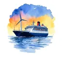 photography, travel, cruise ship, wind turbine, cancer ribbon, baking, Isle of Lewis, Glasgow  tattoo design idea