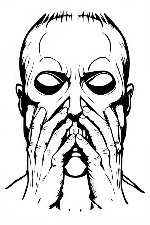 1 of 1 self made see no evil speak no evil tattoo design idea