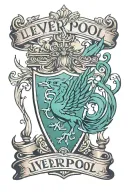 Liverpool Logo tattoo design idea