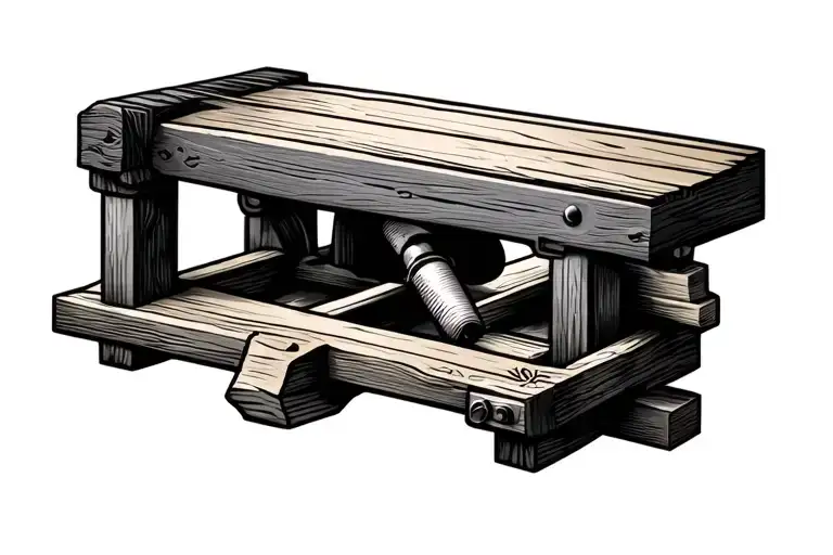 carpentry tattoo tattoo design idea