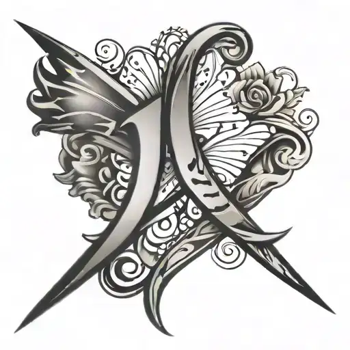 The number "19" combined with the word "Believe" tattoo design idea