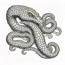 Gadsden flag tattoo design idea