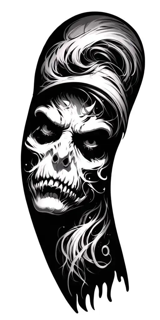 anxiety tattoo design idea