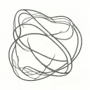 infinity symbol using number 96 tattoo design idea