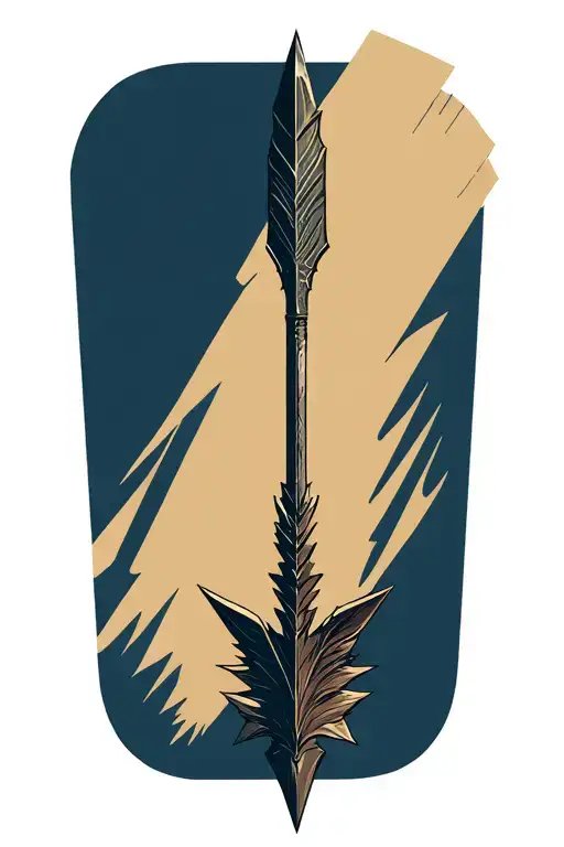 arrow tattoo design idea
