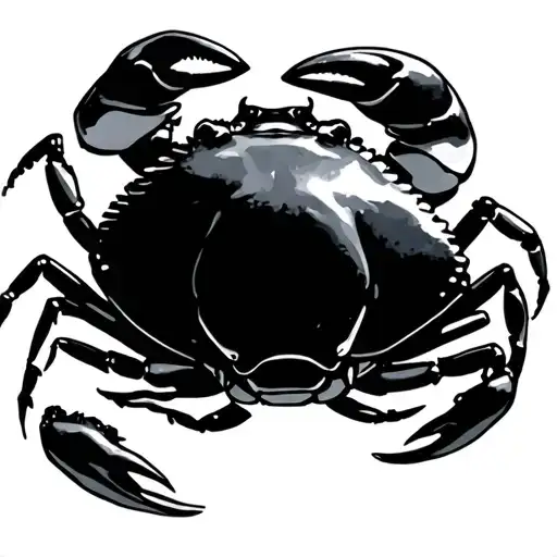 Crab Cancer tattoo design idea