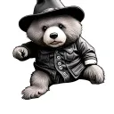 Paddington Bear tattoo design idea