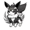 Eevee Evolutions tattoo design idea