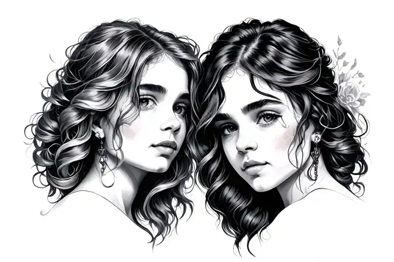 siblings matching tattoos tattoo design idea